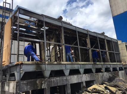 冷卻塔填料如何換？